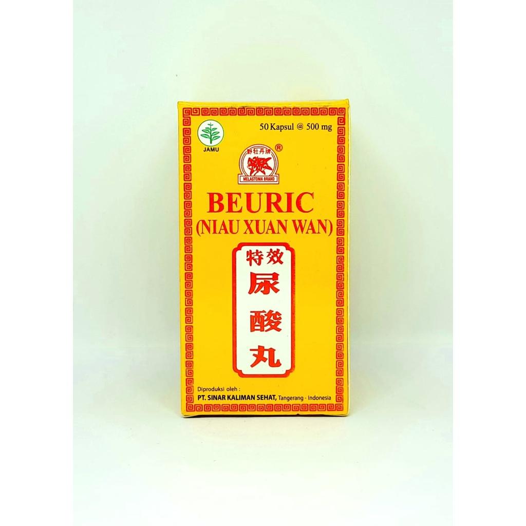BEURIC NIAU XUAN WAN - obat asam urat dan kolesterol herbal manjur
