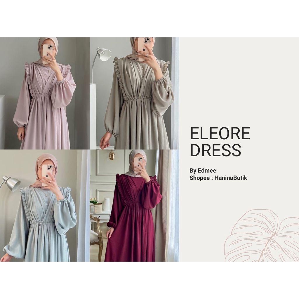 ELEORE DRESS by EDMEE