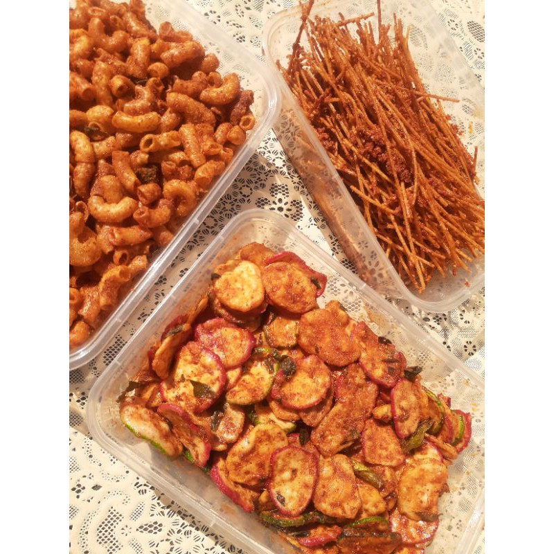 

SEBLAK KERING/LIDI/MAKARONI/PAKET HEMAT 3 BOX