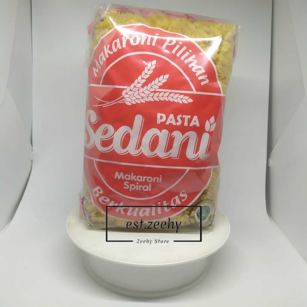 

MAKARONI SPIRAL MERK SEDANI BOGASARI KEMASAN 1 KG