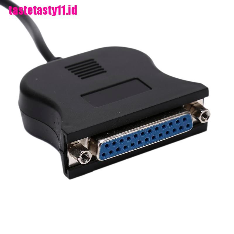 Kabel Printer IEEE 1284 25-Pin Port Ke USB 2.0 Paralel