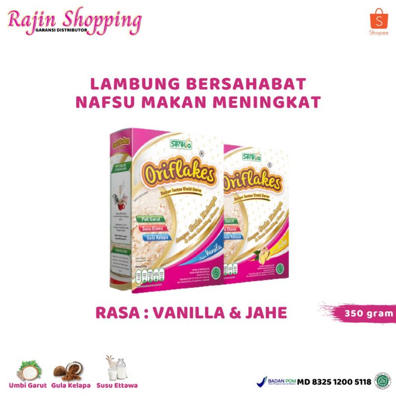 

Sereal umbi garut susu ettawa maag asam lambung gerd 350 gram