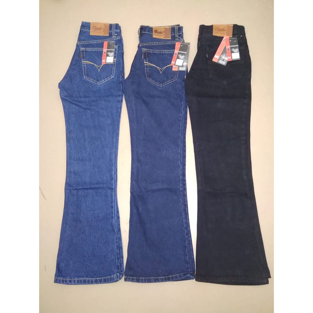 Celana Jeans Cutbray Denim Pria