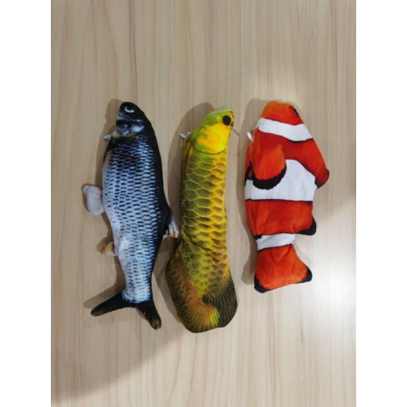 RESTOCK MAINAN TIKTOK BONEKA IKAN GERAK MOVING FLOPPING FISH