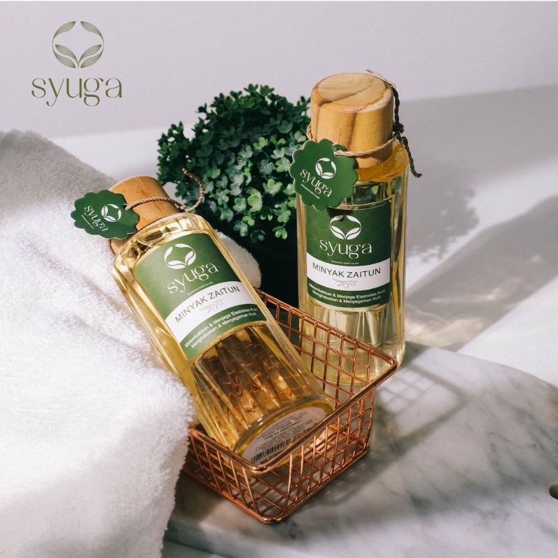 Syuga Minyak Zaitun Olive Oil Vitamin E 250ml original 100%
