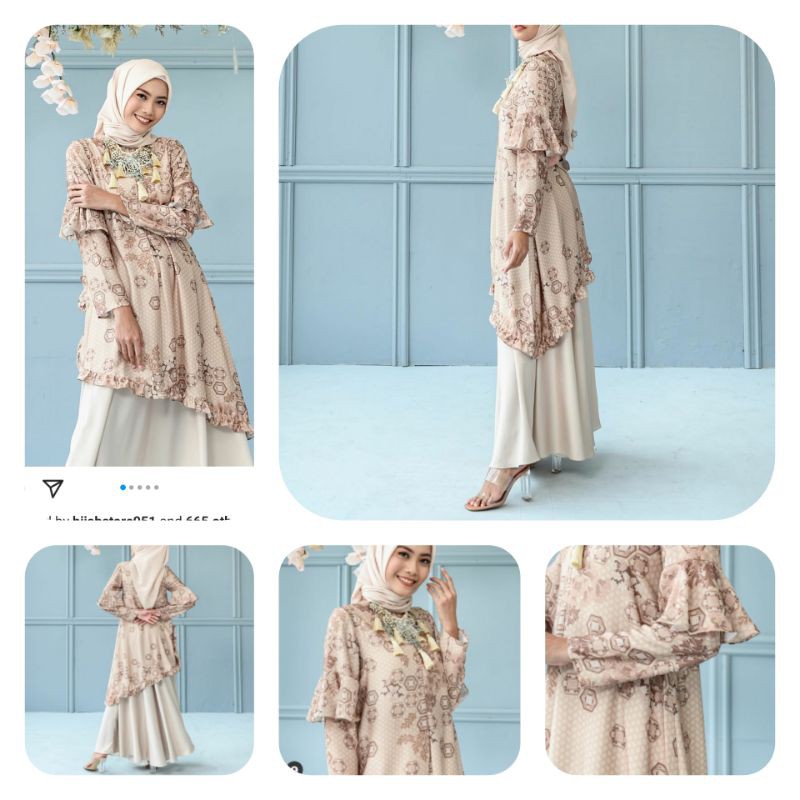 Kirana Tunic Caviar S Wearing Klamby