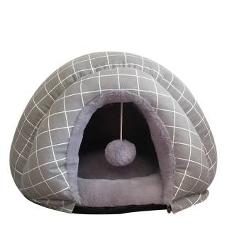  Cat  Bed Kasur Kucing Kapsul Cotton Canvas Cony Putih 