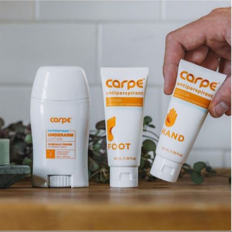 Carpe Lotion Hiperhidrosis Antiperspirant Anti Keringan Berlebih Carpe Antiperspirant