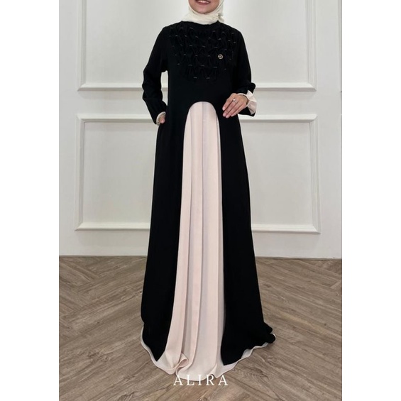 DENARA DRESS BY ALIRA FASHION GAMIS ABAYA TERBARU ORIGINAL