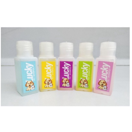 LUCKY 30 - Shampoo Kucing Anjing Kelinci ANTI KUTU &amp; JAMUR MURAH 30 ml