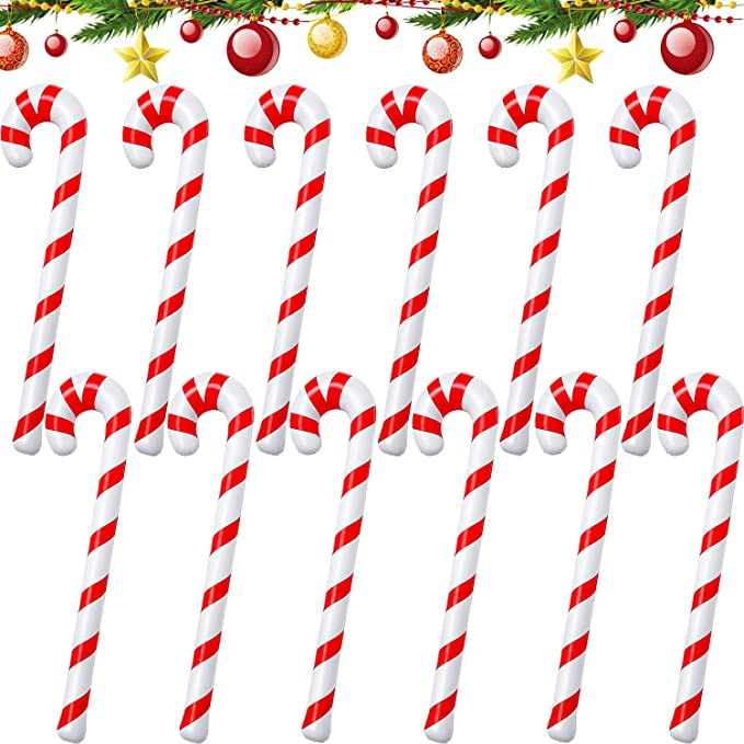 Inflatable Christmas Candy Canes