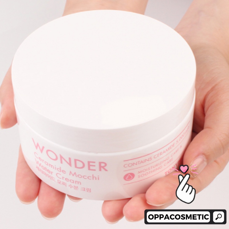 Tony Moly Wonder Ceramide Mochi Water Cream 300ml |  Tony Moly Wonder Ceramide Mochi Tan Tan Cream 300ml | Tony Moly Wonder Ceramide Mochi Cleansing Balm 100ml