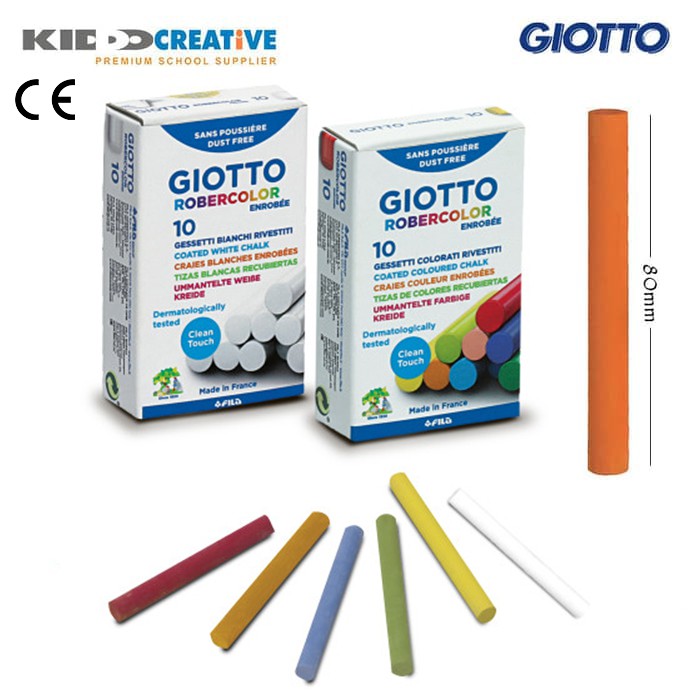 

GIOTTO ROBERCOLOR ENROBEE WHITE 100PCS/BOX