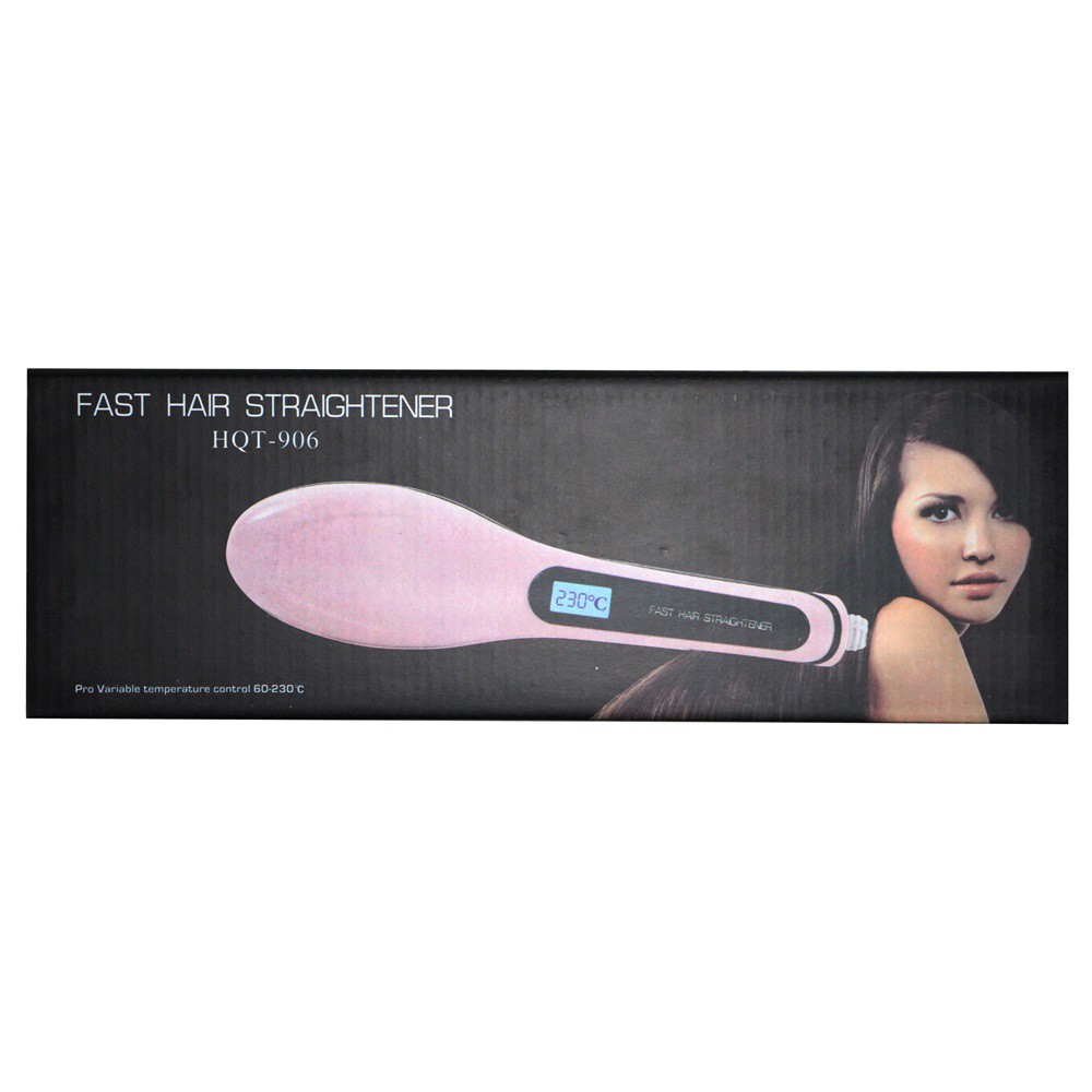 Sisir Elektrik / Magic Hair Fast Straightener / sisir Catok pelurus rambut HQT 906