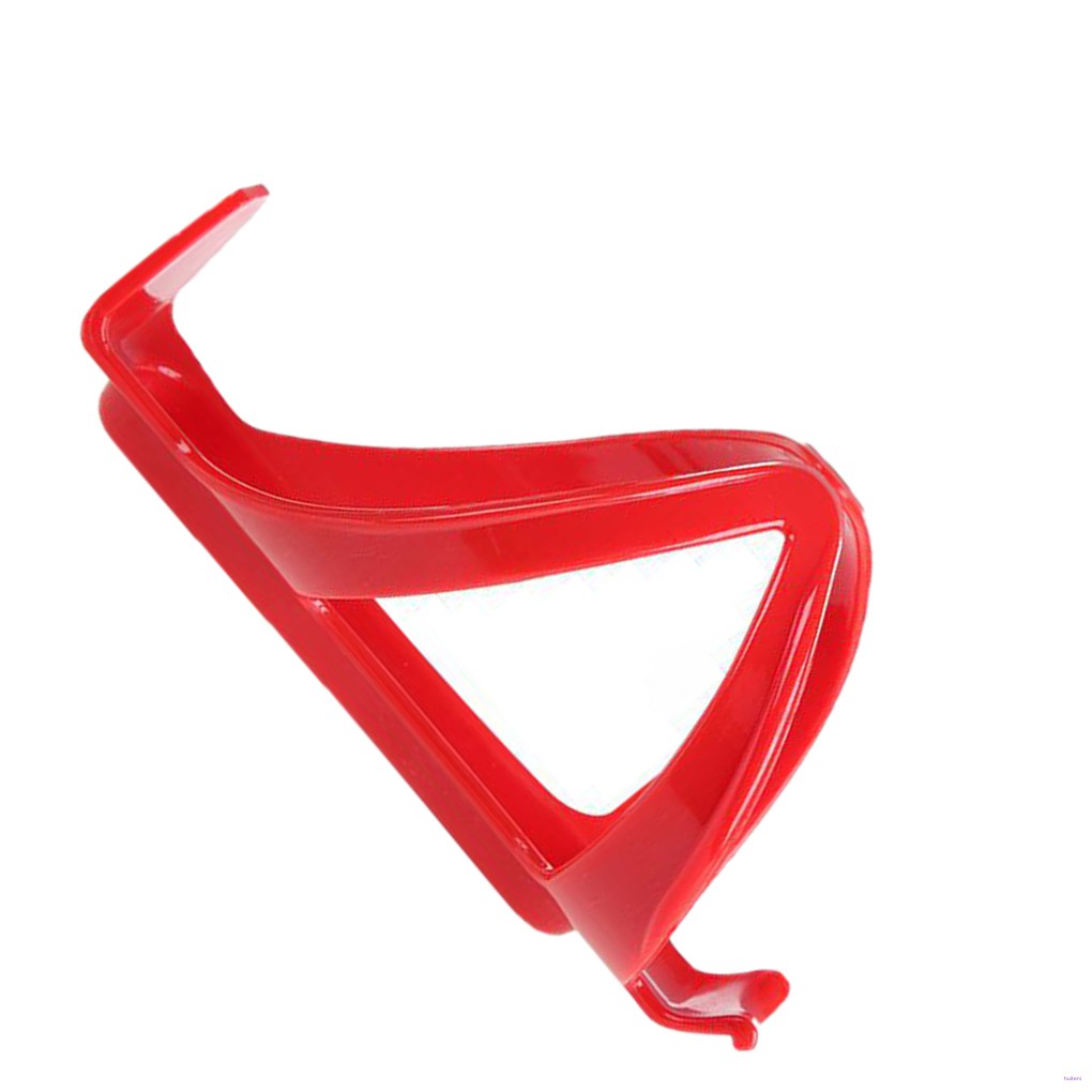 Bike Water Bottle Cage Mountain Bicycle Road Cycling Frame Mount Drinks Bottle Plastic Holder Bracket, Red