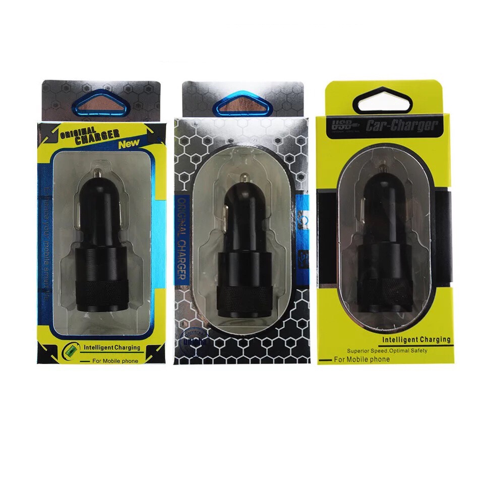 [HH] KEPALA CAR CHARGER MOBIL DUAL 2 PORT USB 2.1A QUICK FAST CHARGING