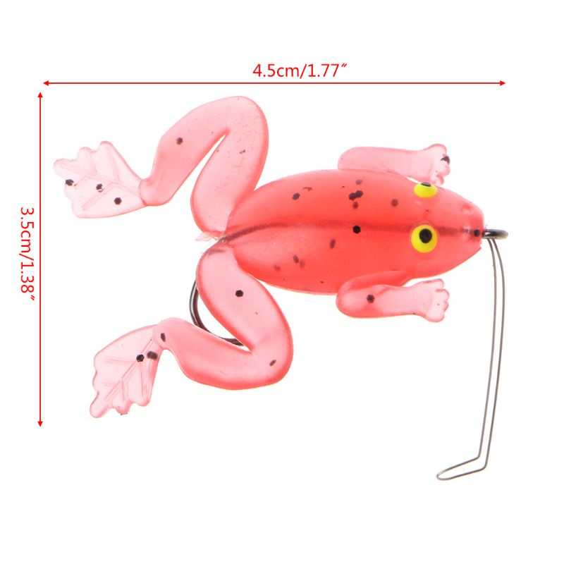Zzz Karet Utuh Lembut Untuk Umpan Pancing Kodok Engkol Tenggelam Tackle Hooks Ba