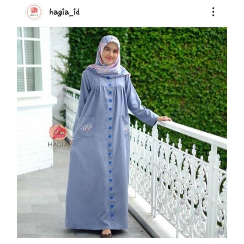 Preloved Hagia Size XXL peach & size L coklat (tangan karet )