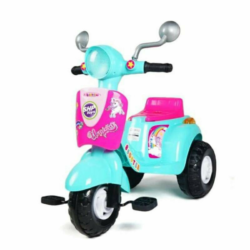 Maenan Motoran Lucu SCOOTER 609 SHP609 / SHP702 F103 F-103 spiva  MORI TOYS - Mainan Anak Motor Motoran skuter Karakter Anak Gemas Kado ULTAH HADIAH