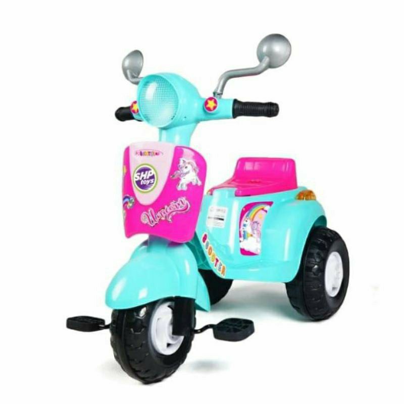 Maenan Motoran Lucu SCOOTER 609 SHP609  TOYS - Mainan Anak Motor Motoran skuter Karakter Anak Gemas Kado ULTAH HADIAH