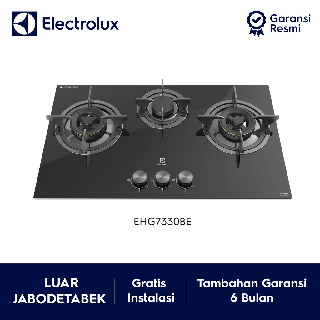 

Electrolux Kompor Tanam EHG 7330BE / EHG7330BE - Luar Jabodetabek