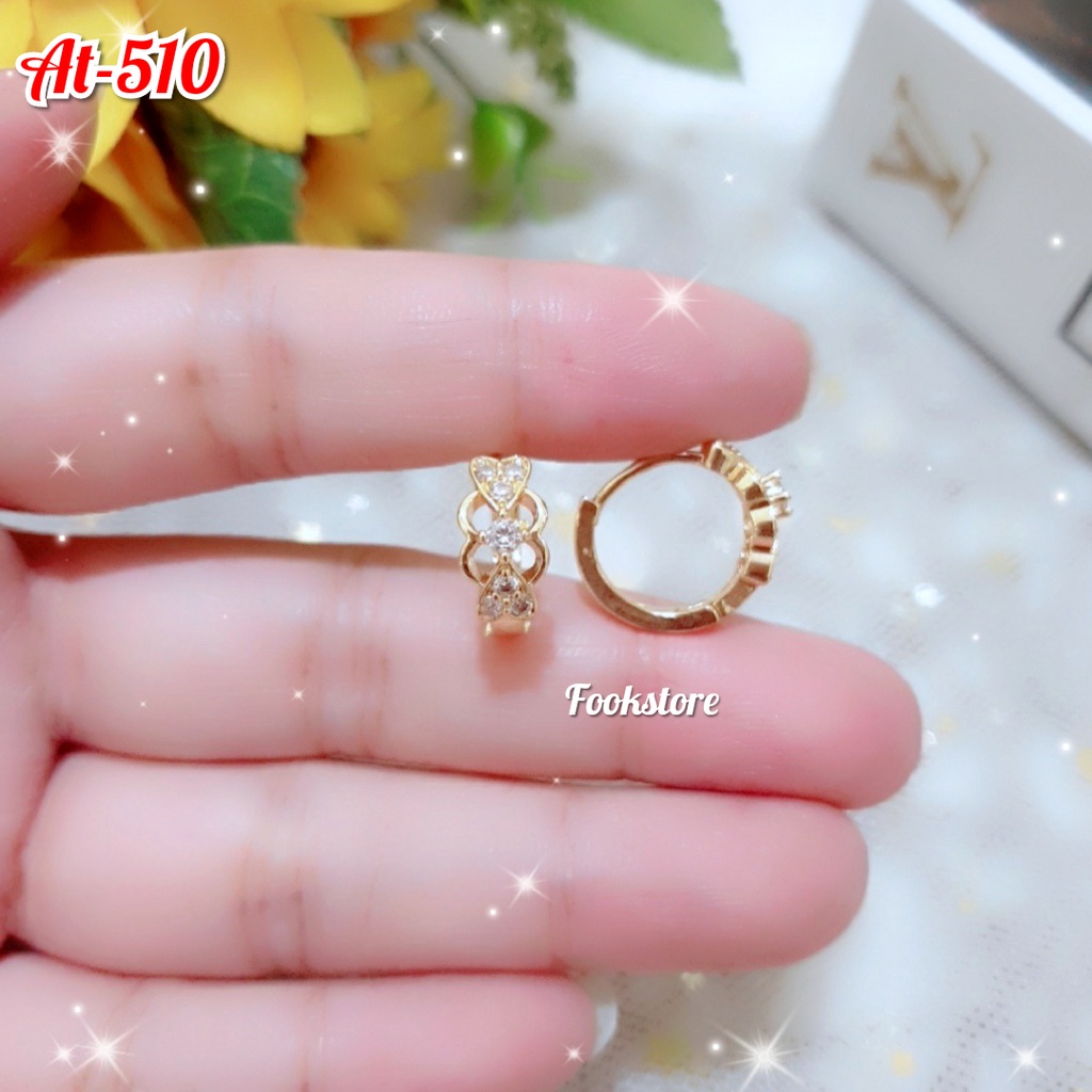 TERLARIS ANTING wanita xuping GOLD/ANTI ALERGI-AT-510