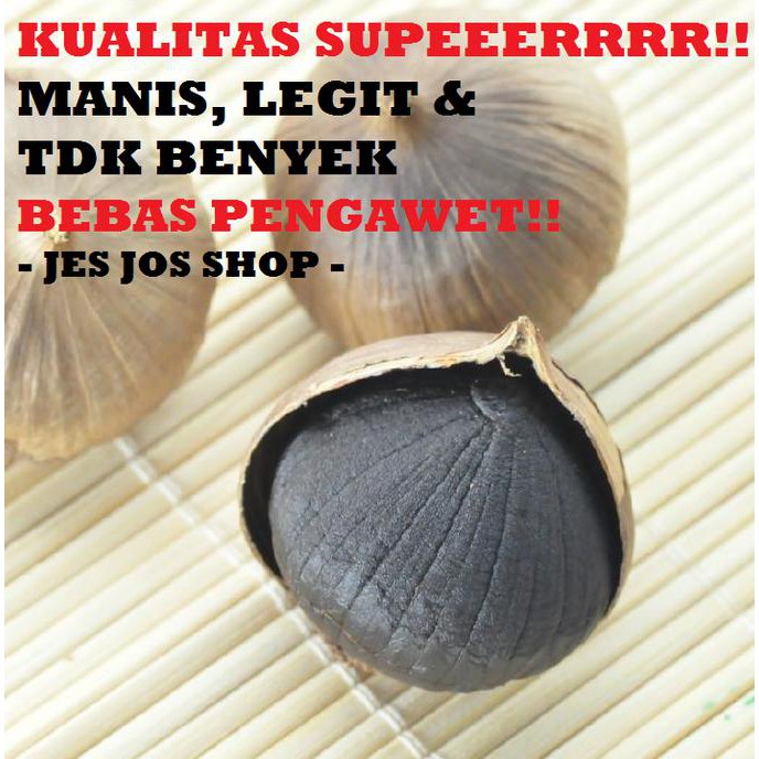 

857V8Jk-Sale-Terlaris-A Bawang Hitam Tunggal Lanang 1 Kg (Black Garlic)