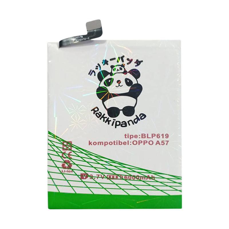 Baterai/Battery Double Power Double Ic Rakkipanda Oppo A57 / Oppo A39 BLP619