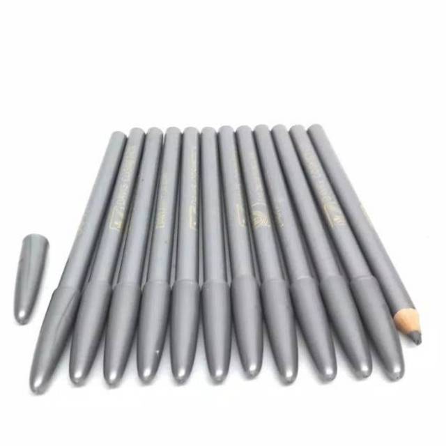 PENSIL ALIS DAVIS SILVER new EYEBROW PENCIL SILVER 12 PCS
