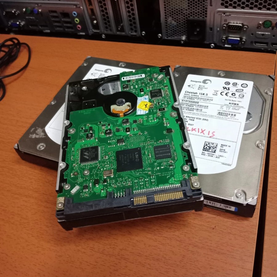 Hardisk Pc Buill up/hdd Sas 80gb rpm 15000 3,5 khusus buat server dell IBM Murah meriah bergaransi