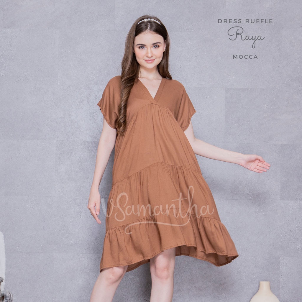 Home Dress Ruffle Raya