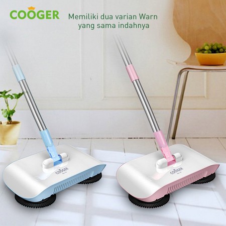 Sapu Lantai Otomatis Pembersih Lantai Dua Varian Warna