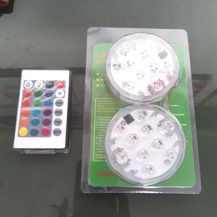 Lampu Led Kolam Tahan Air Penerangan Dalam Air MultiColor Light