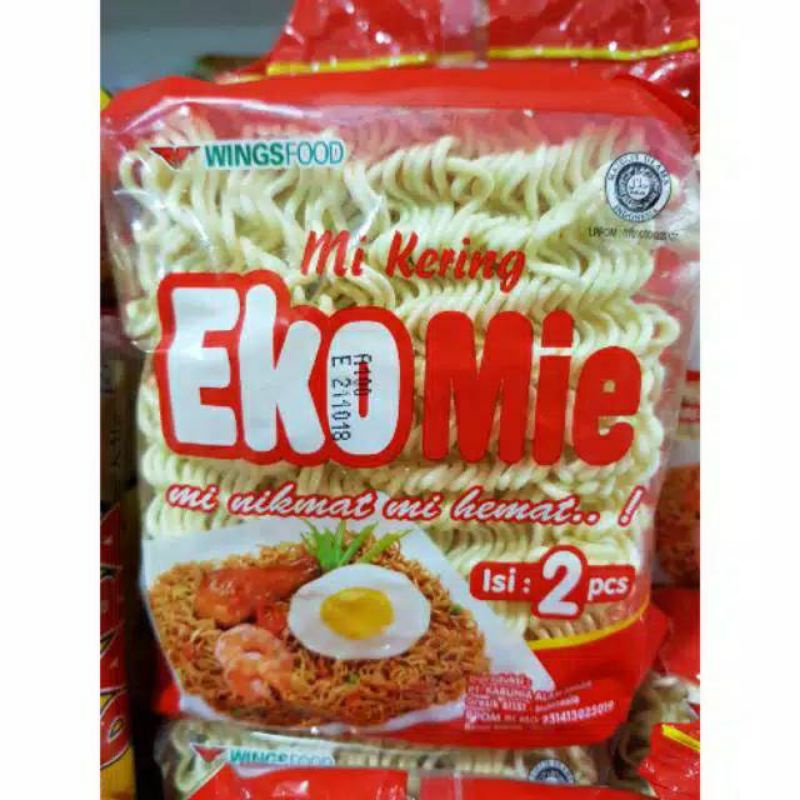 

3X EKO MIE 120 GRAM MIE KUNING MI KERITING COCOK UNTUK TUMIS MIE AYAM DAN CAMPURAN BAKSO