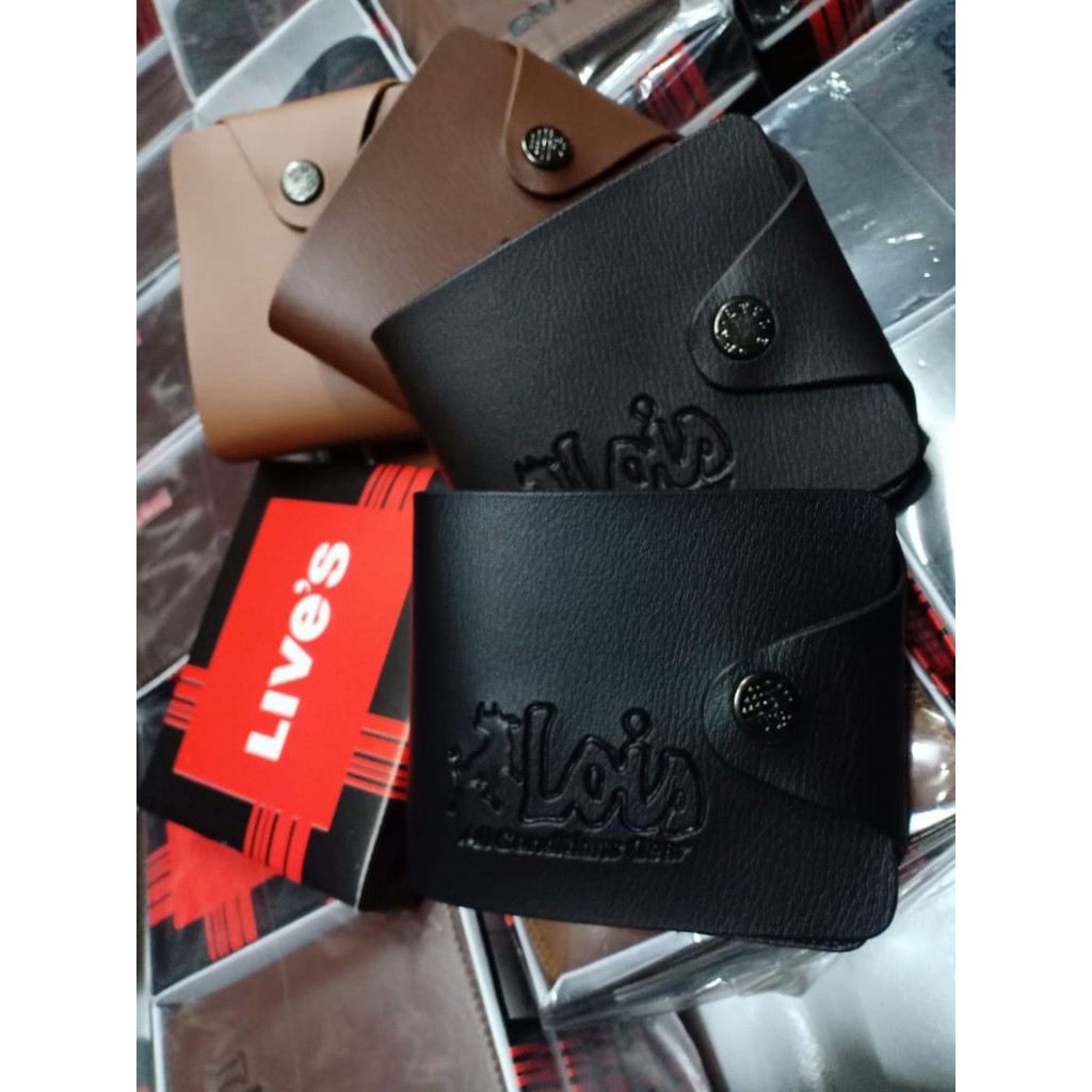 DOMPET PRIA MURAH MAHIKA SERIES ORI MY QEENA BY KIRANA STUFF TERLARIS BROWN