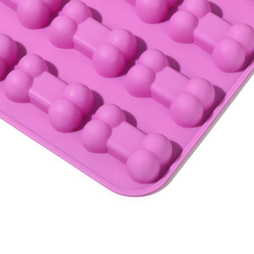 Populer Cetakan Kue Coklat Alat Baking Bentuk Tulang Puppy Dog Paw Handmade Ice Cube Tray