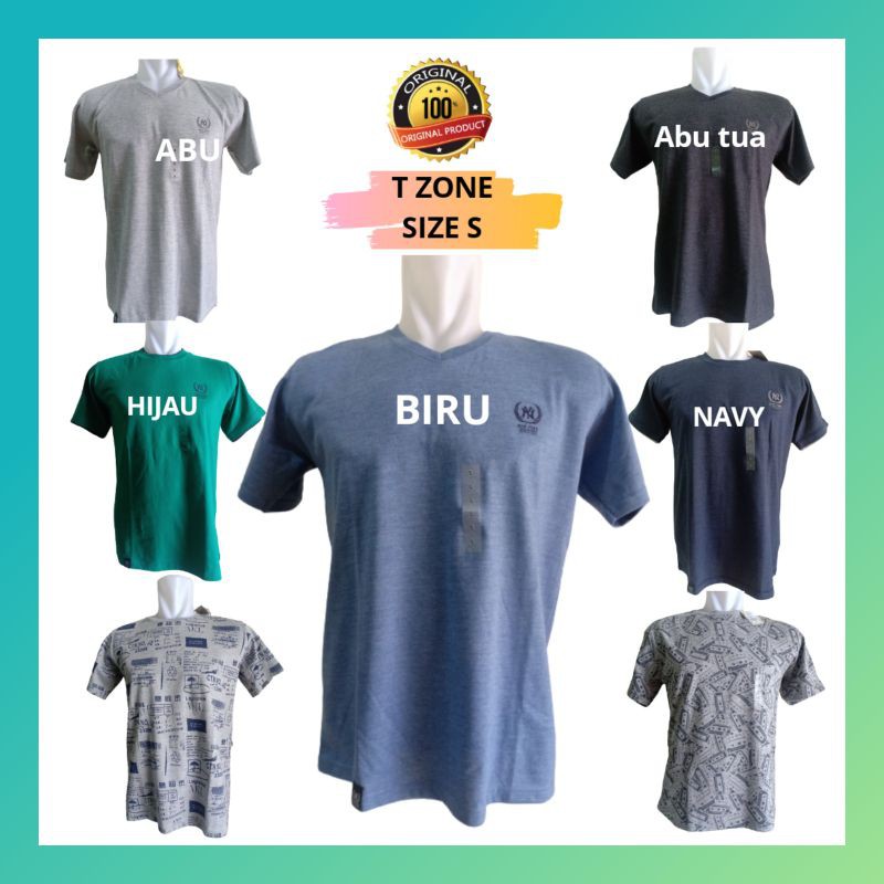 Kaos T-shirt Oblong Crewneck Polos Pria Cowok Nevada Tzone original branded matahari size SMLXL