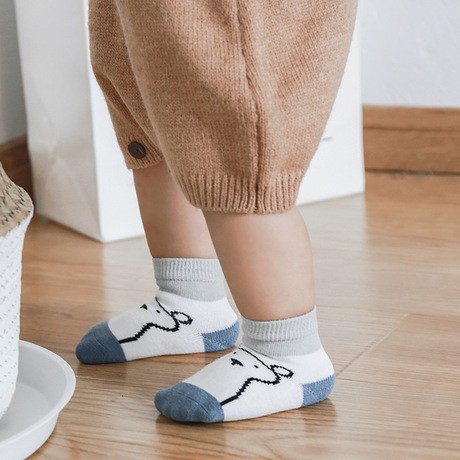 (pimenova) kaos kaki bayi set isi 3pasang kaos kaki bayi anti slip kaos kaki lucu