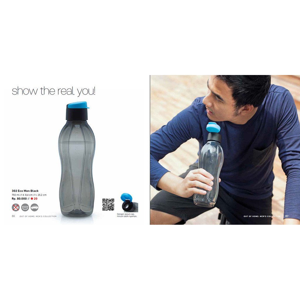 Eco Men Black Tupperware