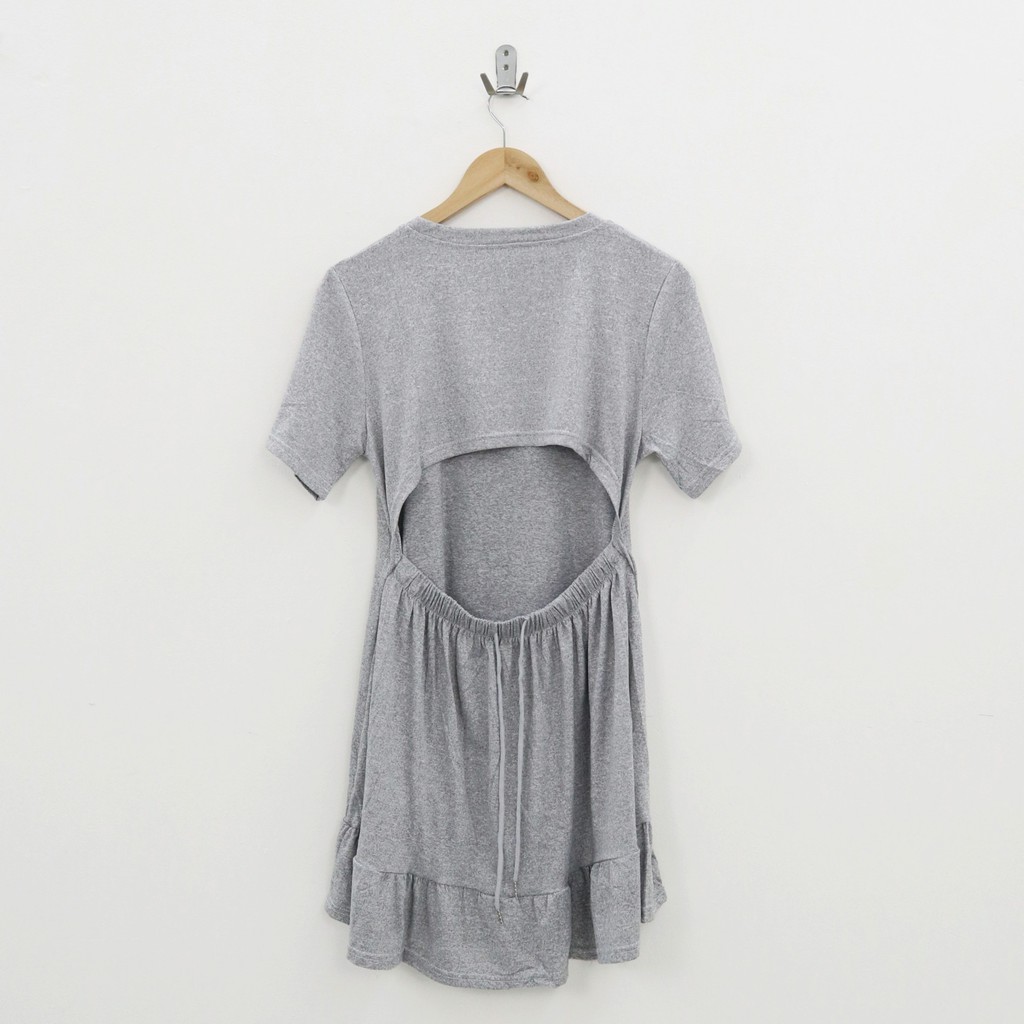 Maven dress grey -Thejanclothes