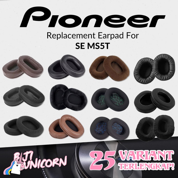 Earpad Earcup Ear Cushion Pioneer SE-MS5T SE MS5T Pad Busa Bantalan