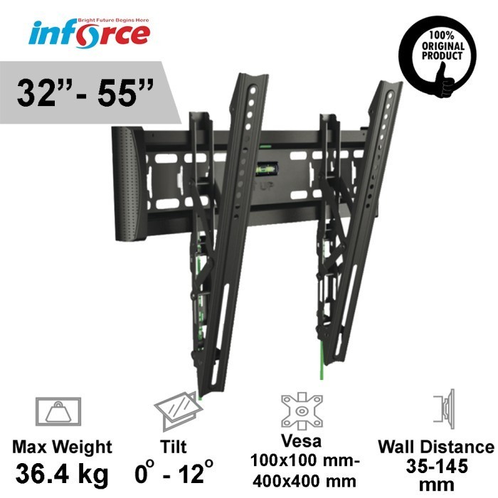 BRACKET TV INFORCE W400ST 32&quot; - 55&quot; INCH / BRAKET UNIVERSAL TV LCD LED