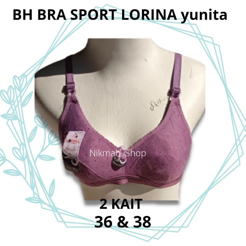 BH BRA SPORT LORINA yunita HAK 3 DAN HAK 2