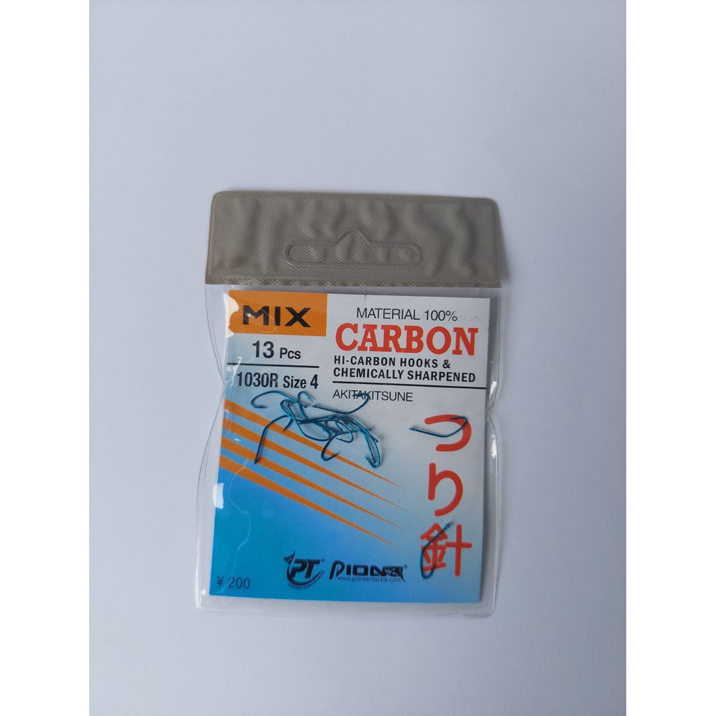 Kail Pancing pioneer carbon mix 1030R Akitakitsune  murah berkualitas isi 13 pcs-4