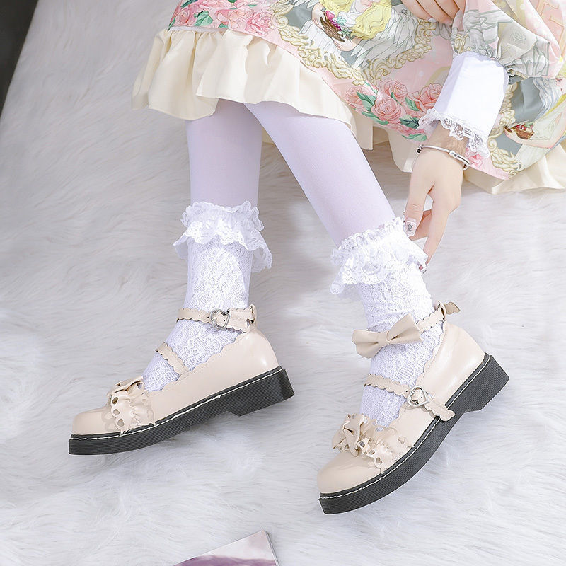 Lolita sepatu peri Lolita sepatu Jepang loli memainkan seragam pesta teh sepatu JK LOLI