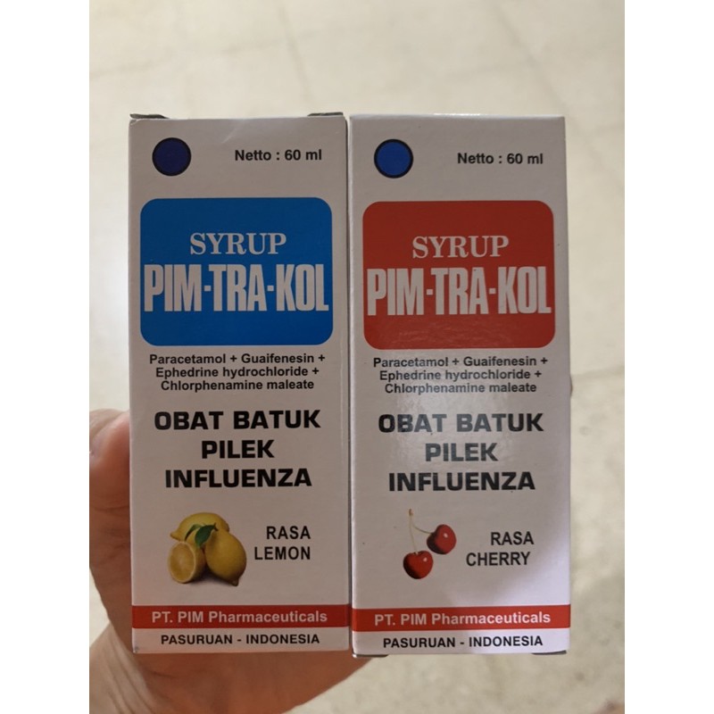 PimTraKol pim-tra-kol syrup obat batuk bayi dan anak anak