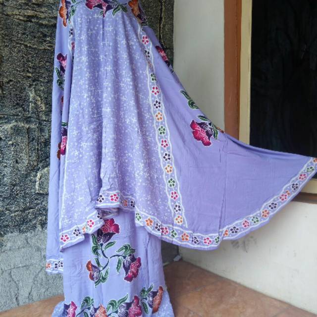 Mukena batik cap encim