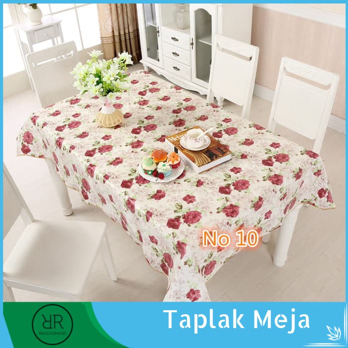 Taplak Meja Makan Kotak Bulat Bundar Ruang Tamu Anti Air Taplak Meja Makan Kotak Bulat Bundar Ruang Tamu Anti Air