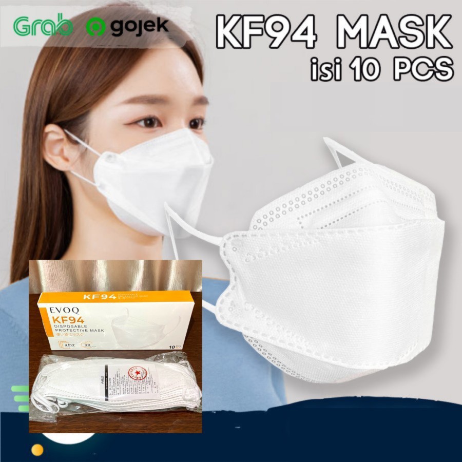 Masker KF94 Korea isi 10 pcs Disposable mask kf 94