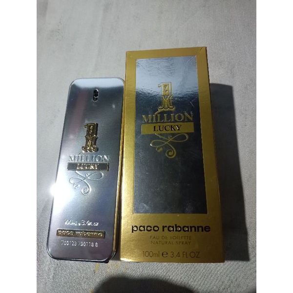 Parfum PACO RABANNE One Million "Lucky" (Preloved)